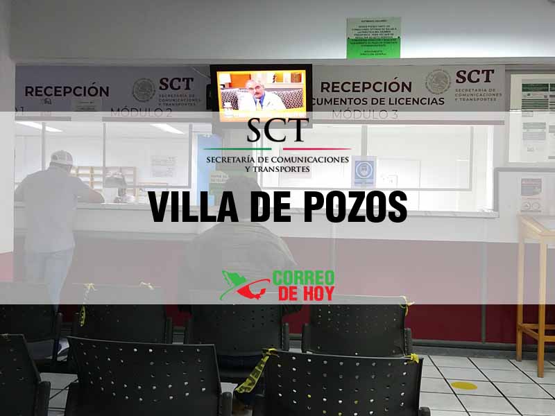 Centros de Capacitacin SCT en Villa De Pozos SLP - Telfono y Direccin